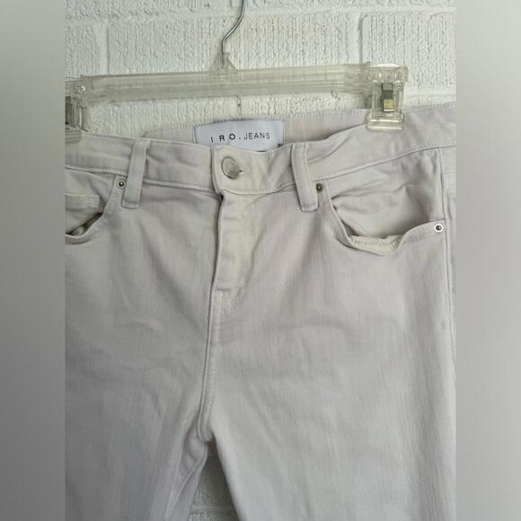 Stylish Ripped Skinny Jeans in Light Beige IRO - Picture 6 of 9
